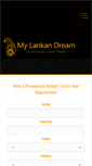 Mobile Screenshot of mylankandream.com